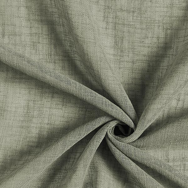 Gardinenstoff Voile Ibiza 295 cm – schilf | Reststück 50cm