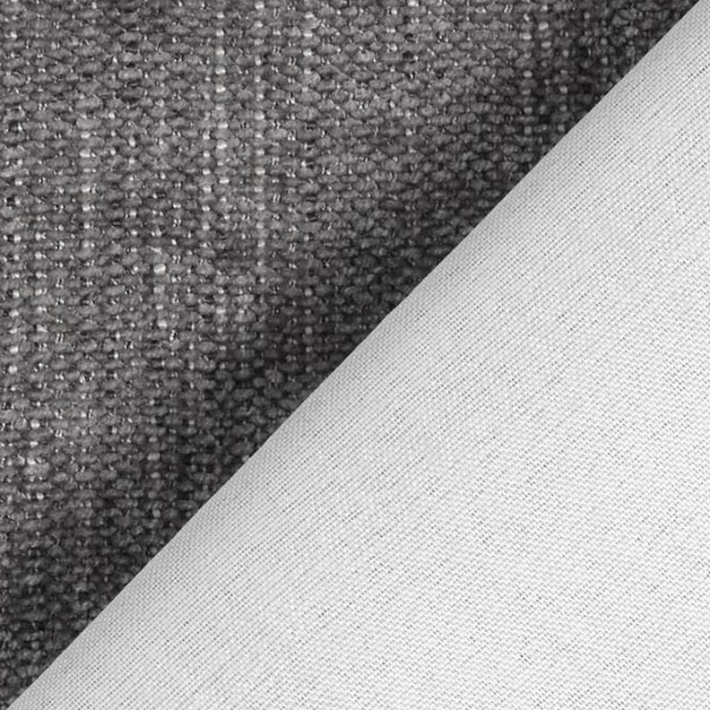 Polsterstoff Chenille Odin – grau,  image number 4