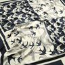 Satin-Panel Schwalben | Katia Fabrics – anthrazit/creme,  thumbnail number 2