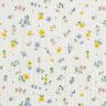 Musselin/ Doppel-Krinkel Gewebe kleine Blümchen | Poppy Fabrics – elfenbein,  thumbnail number 1