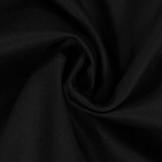 Baumwollköper Uni – schwarz | Reststück 50cm,