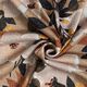 Feinstrick Blumen mit Glitzerakzenten – dunkelbeige,  thumbnail number 3