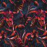 Baumwolljersey expressive Blumen Digitaldruck – nachtblau/traube,  thumbnail number 1