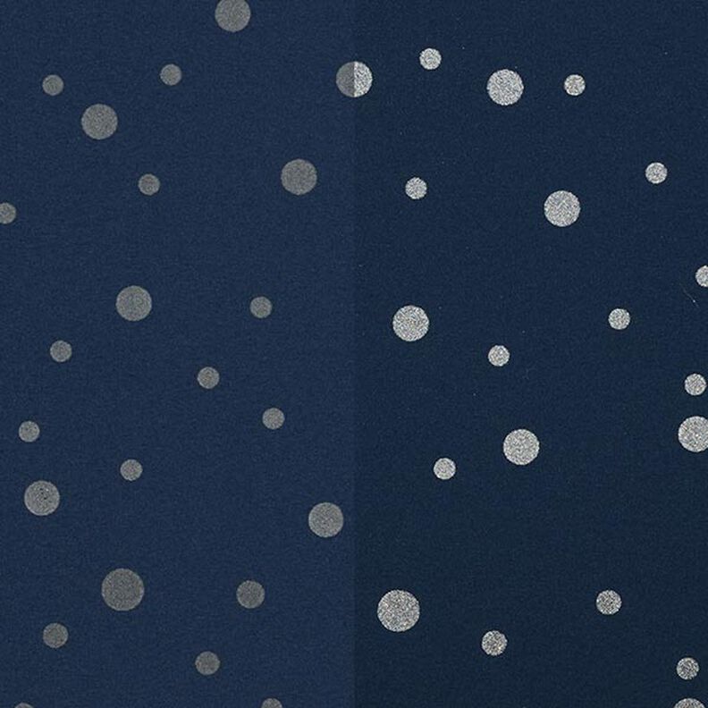Softshell Reflektor-Punkte – marineblau,  image number 1