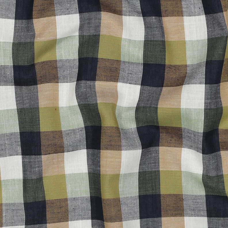 Baumwollstoff Karo bunt gewebt &ndash; helloliv,  image number 2