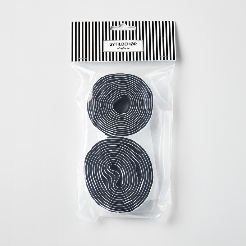 Klettband Set selbstklebend [2 x 2m | 20 mm] – schwarz,  image number 1