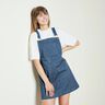 Chambray  – jeansblau/feuerrot,  thumbnail number 5