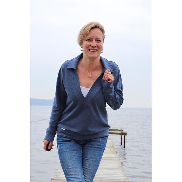 Pullover mit Kragen Vinta | Lillesol & Pelle No. 76 | 34-58