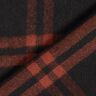 Mantelstoff Woll-Mix Schottenkaro – terracotta/schwarz,  thumbnail number 5