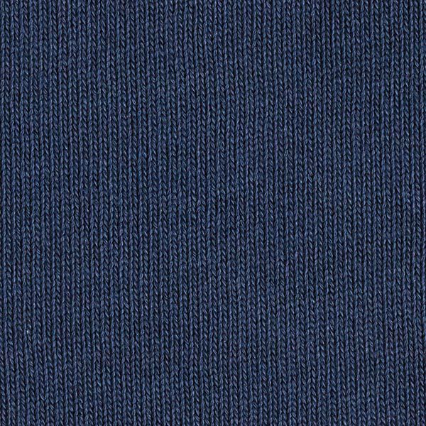 Baumwoll-Strickstoff – marineblau | Reststück 50cm