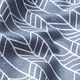 Dekostoff Halbpanama Pfeilmuster – blaugrau,  thumbnail number 2