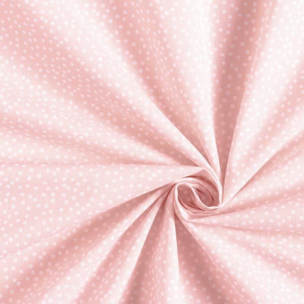 Baumwollstoff Cretonne unregelmäßige Punkte – rosé,  image number 4