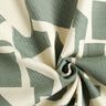 Dekostoff Jacquard abstrakte Struktur – schilf/wollweiss,  thumbnail number 3