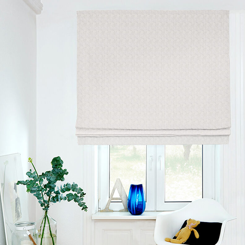Dekostoff Jacquard Wellenlinien – hellgrau, image number 8