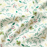 Baumwollstoff Popeline Rehe und Zweige – wollweiss/gold,  thumbnail number 2