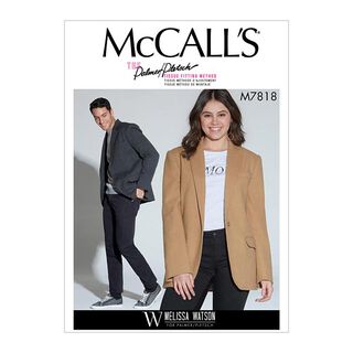 Unisex Jacke-Melissa Watson | McCalls 7818 | 34-44, 