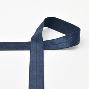 Elastisches Einfassband (Falzgummi) glänzend [20 mm] – marineblau, 