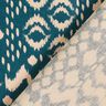 Dekostoff Canvas Ethno – petrol/natur,  thumbnail number 4