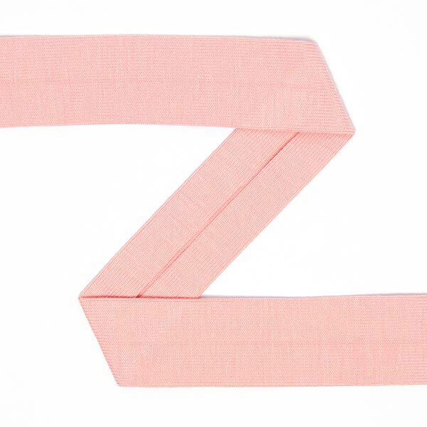 Jerseyband, gefalzt - lachs, image number 1
