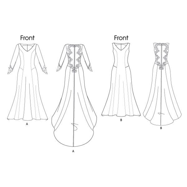 Brautkleid | Butterick 5779 | 38-46,  image number 12