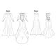 Brautkleid | Butterick 5779 | 38-46,  thumbnail number 12