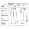Hose / Culotte | Burda 6436 | 34-44,  thumbnail number 6