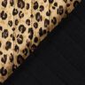 Musselin Steppstoff Leo Print – beige/schwarz,  thumbnail number 5
