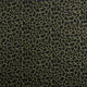 Viskosestoff Leomuster – khaki/schwarz,  thumbnail number 1