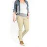 Baumwollsatin Stretch – natur,  thumbnail number 6