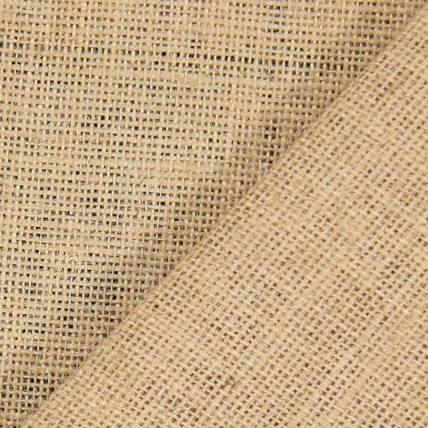 Dekostoff Jute 120 cm – natur | Reststück 50cm