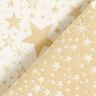 Dekostoff Jacquard Lurex Sternenmeer – hellbeige/gold,  thumbnail number 4