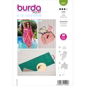 Accessoires | Burda 5807 | Onesize, 