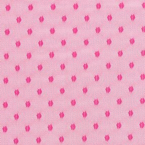 Softmesh Punkte – intensiv pink, 