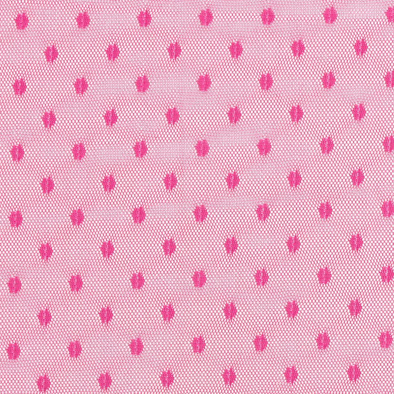 Softmesh Punkte – intensiv pink,  image number 1