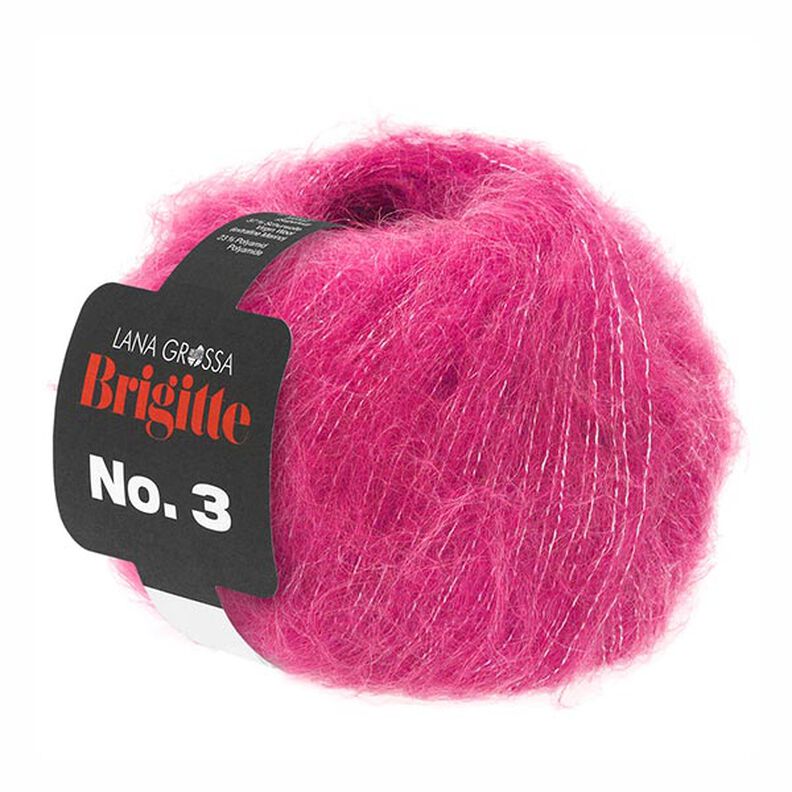 BRIGITTE No.3, 25g | Lana Grossa – intensiv pink,  image number 1