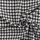 Viskosestoff Hahnentritt – schwarz/weiss,  thumbnail number 3