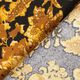 Interlockjersey Barockblumen – schwarz/gold,  thumbnail number 4