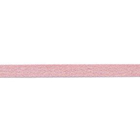 Webband Metallic [9 mm] – altrosa/silber metallic, 