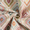 Dekostoff Jacquard indischer Teppich – hellbeige,  thumbnail number 4