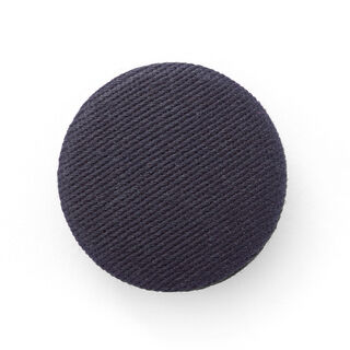 Bezogener Knopf, Baumwollköper Stretch 2 - navy, 
