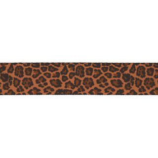 Gurtband Leopard [ Breite: 40 mm ] – bronze/braun, 