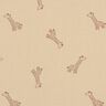 Baumwolljersey Giraffen – mandel,  thumbnail number 1