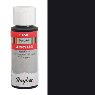 Acrylic-Bastelfarbe [ 59 ml ] – schwarz, 