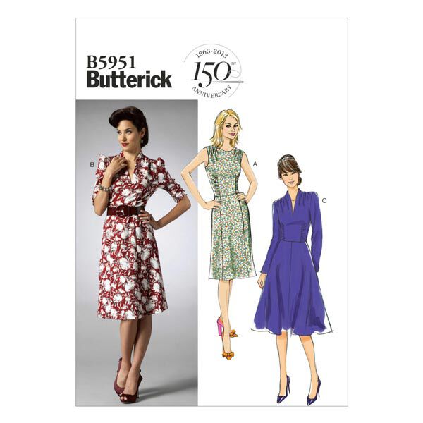 Kleid | Butterick 5951 | 34-42