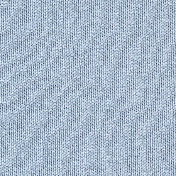 Baumwoll-Strickstoff – blaugrau | Reststück 100cm