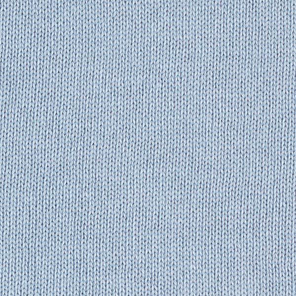 Baumwoll-Strickstoff – blaugrau | Reststück 100cm