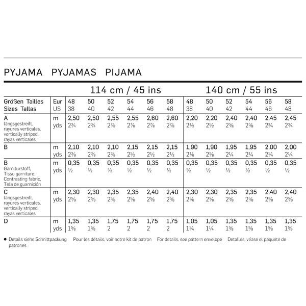 Pyjama | Burda 6741 | 48-58, image number 4