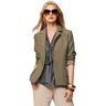 Viskose-Mix Karos mit Lurex – dunkelbeige/currygelb,  thumbnail number 5