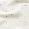 Baumwolljersey bunte Punkte – wollweiss,  thumbnail number 2
