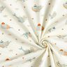 Baumwolljersey maritime Wale Digitaldruck – wollweiss,  thumbnail number 3